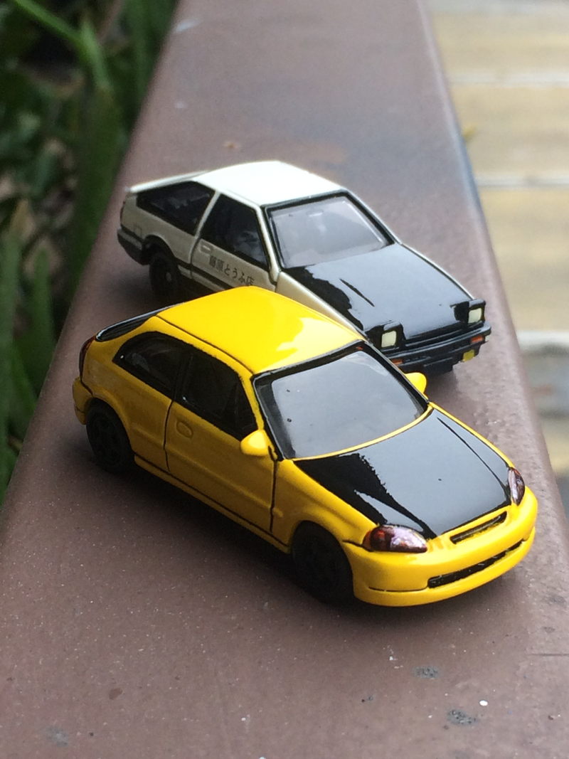 Illustration for article titled Custom Initial D Ek9